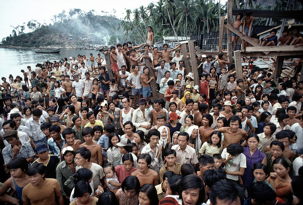 The boat people of Vietnam