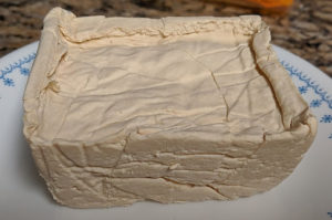 home made tofu